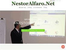 Tablet Screenshot of nestoralfaro.net